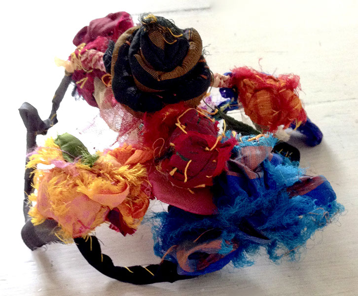 Ruth Dupre, ceramic, glass, painted wood, arthouse1 exhibition